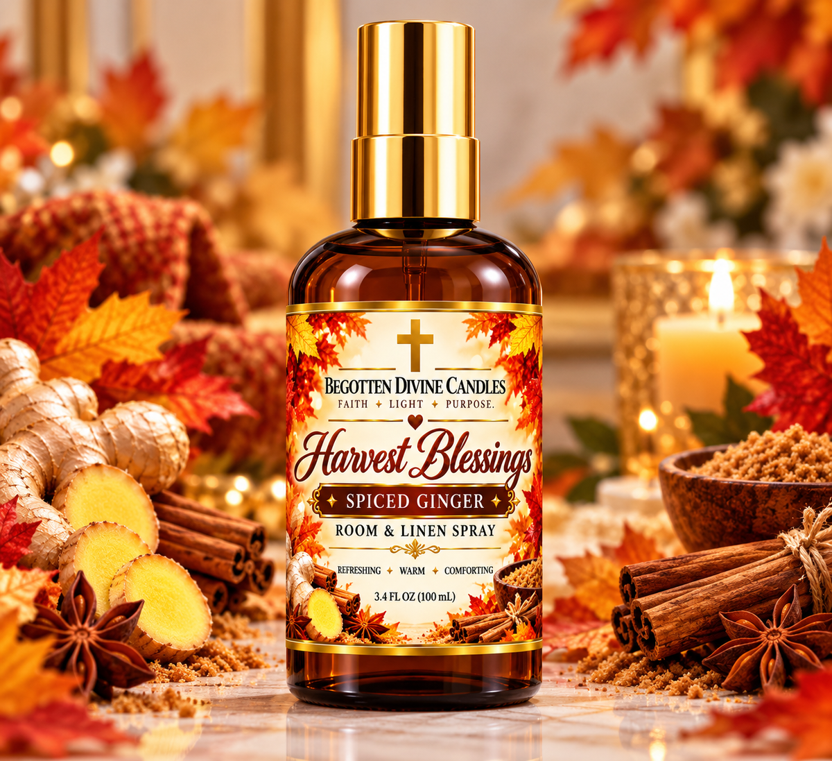 Seasonal Room & Linen Sprays | 3.4 oz