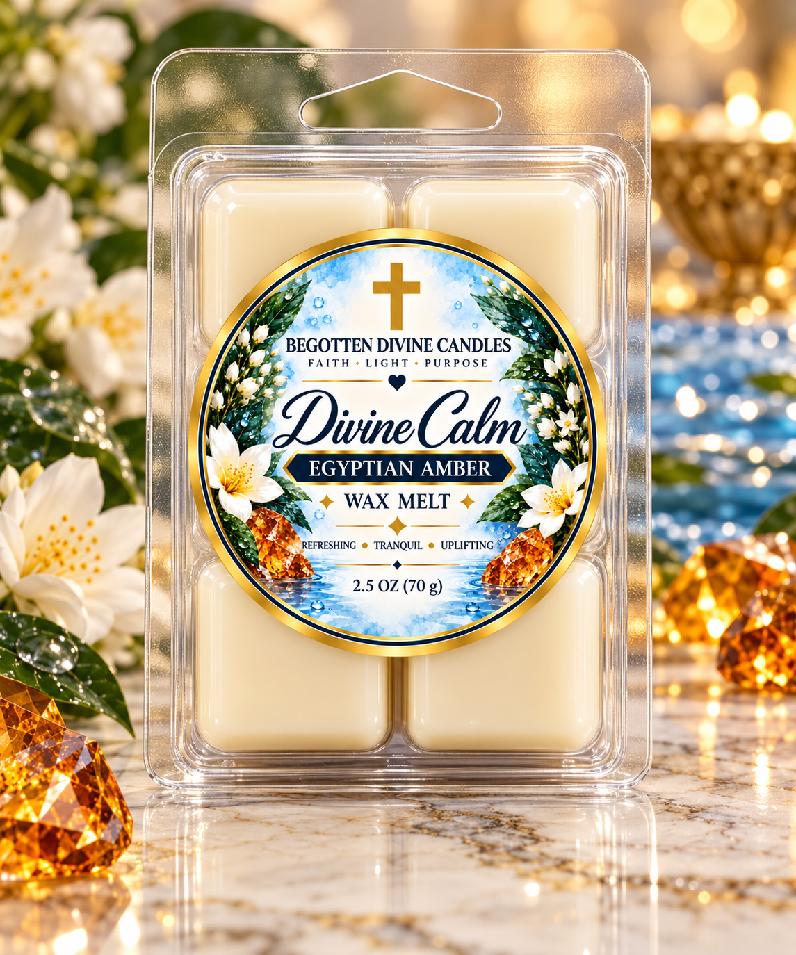 Seasonal Wax Melts | 6-Cube Clamshell