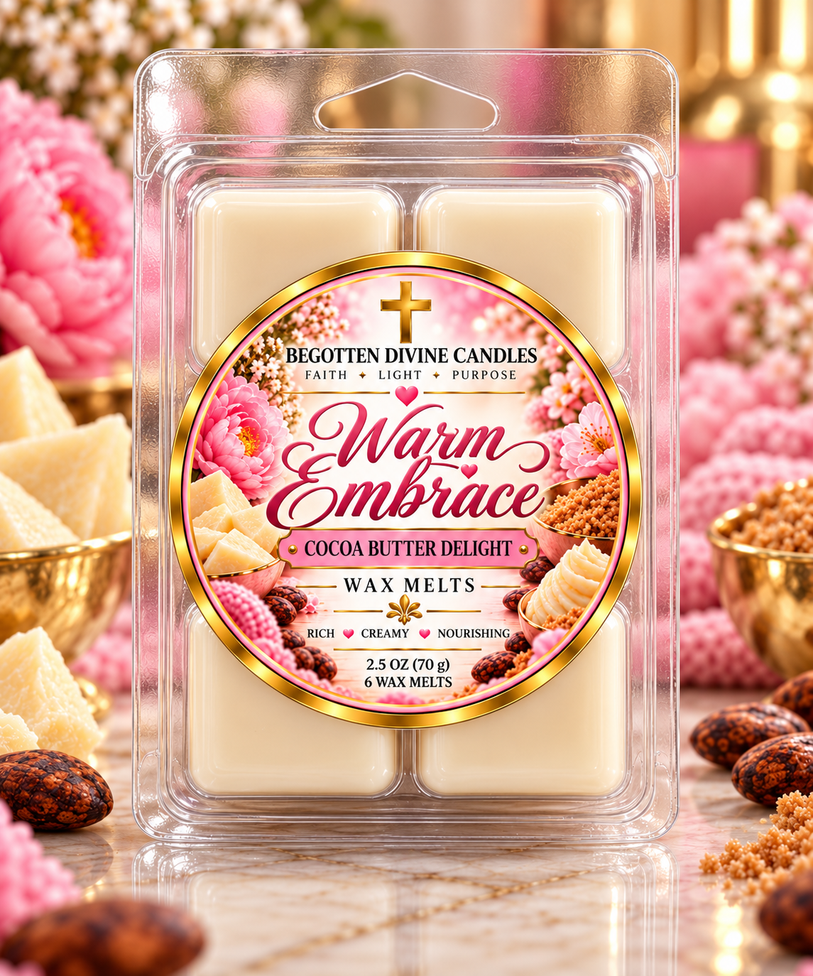 Seasonal Wax Melts | 6-Cube Clamshell