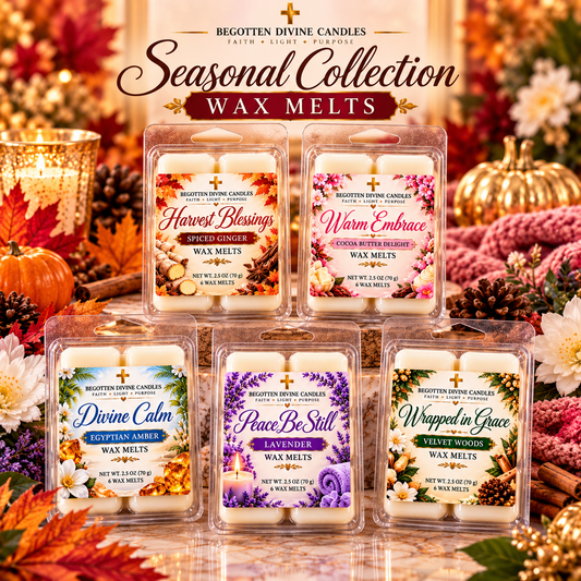 Seasonal Wax Melts | 6-Cube Clamshell