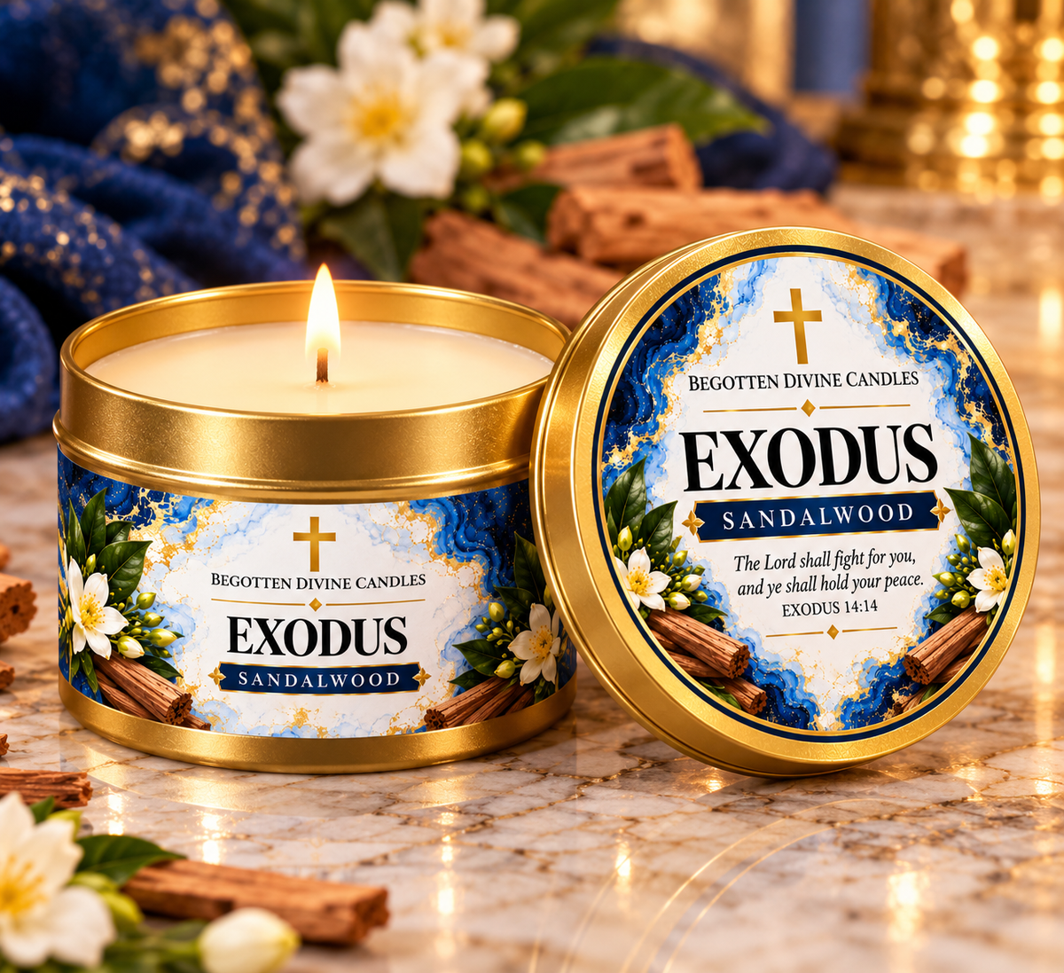 Scripture-Inspired Traveling Candles