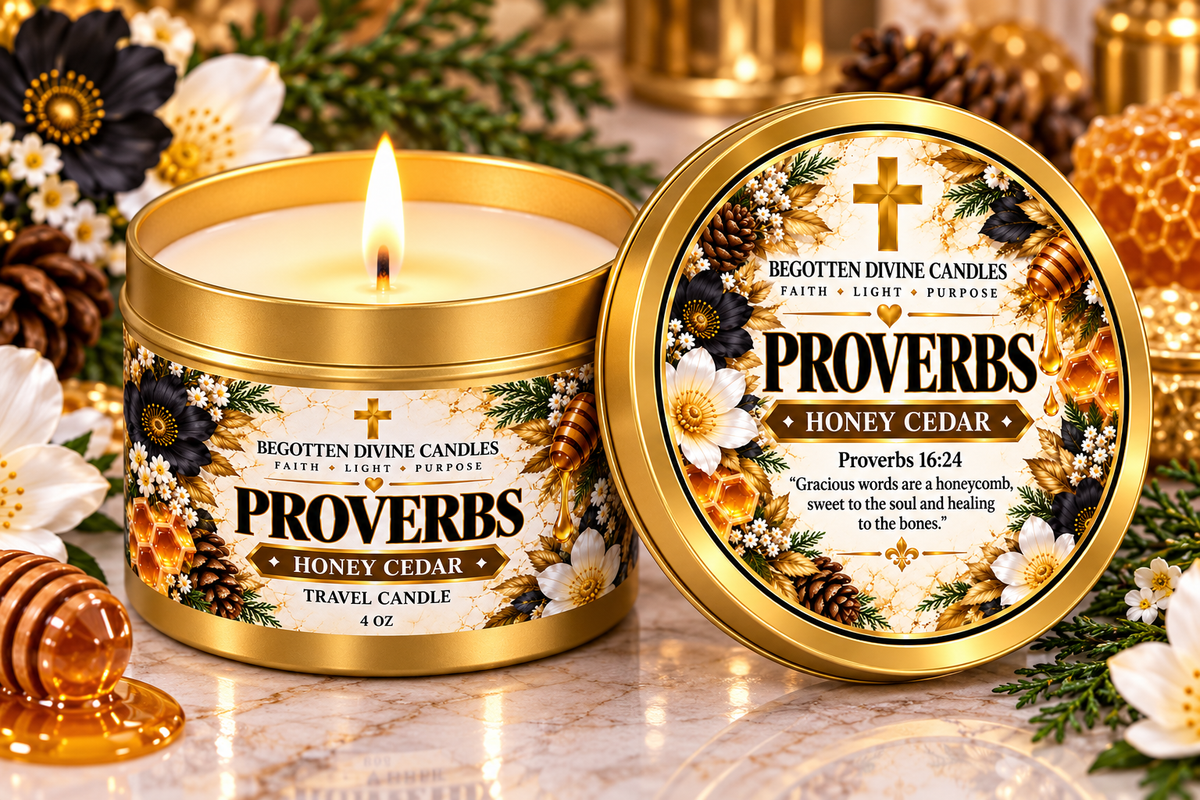 Scripture-Inspired Traveling Candles