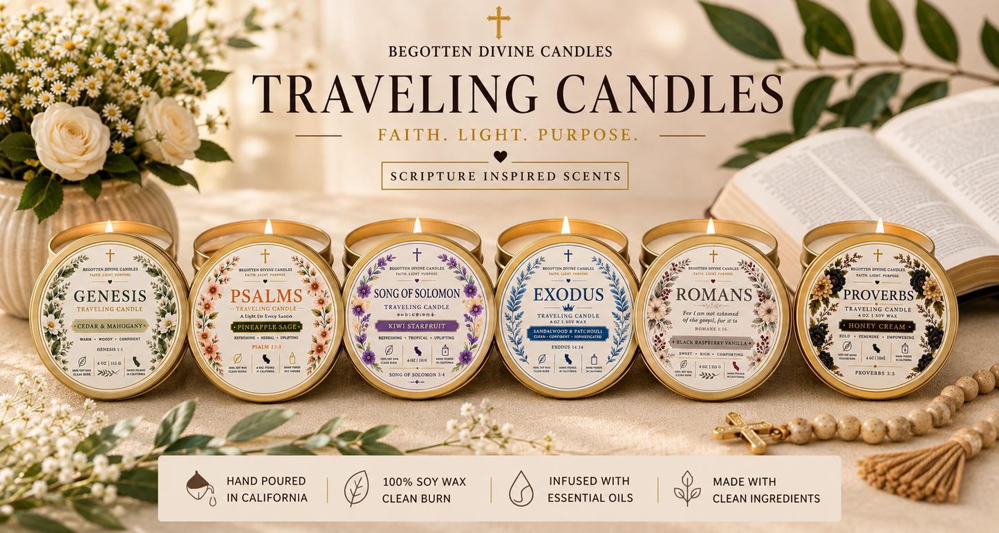 TSA-Friendly Travel Size Candles | Soy Way 4 oz