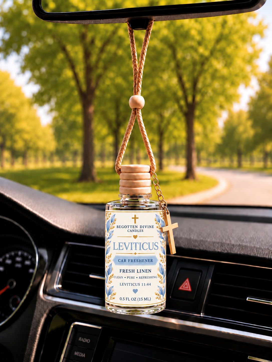 Faith Inspired Car Fresheners | 0.5 FL OZ
