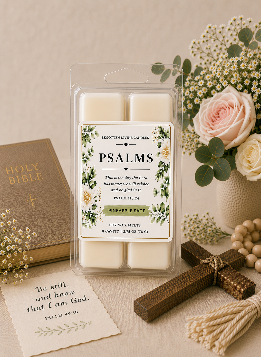 Psalms | 8 Cavity Wax Melt | 2.5 OZ