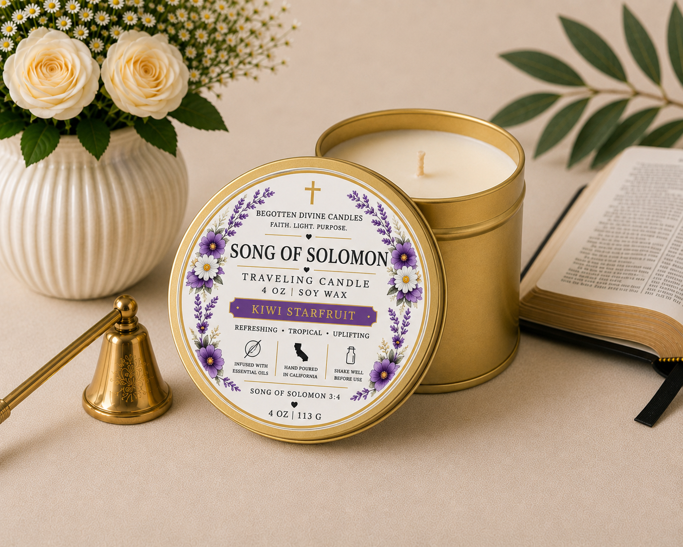 TSA-Friendly Travel Size Candles | Soy Way 4 oz