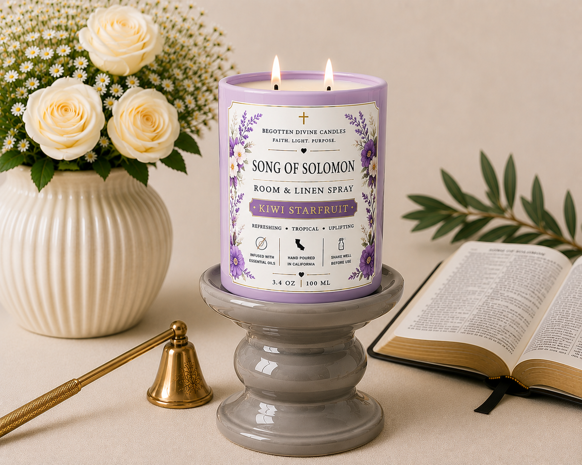 Song of Solomon | Double Wick Soy Wax | 12 OZ Candle