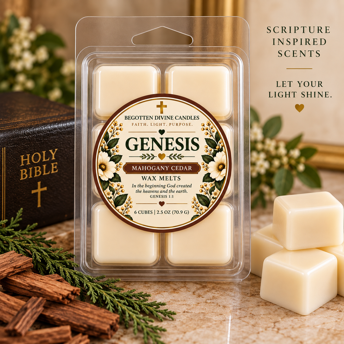 Scripture Inspired Wax Melts
