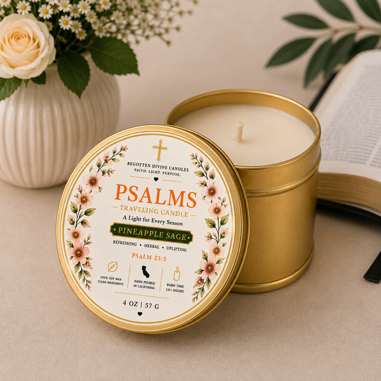TSA-Friendly Travel Size Candles | Soy Way 4 oz