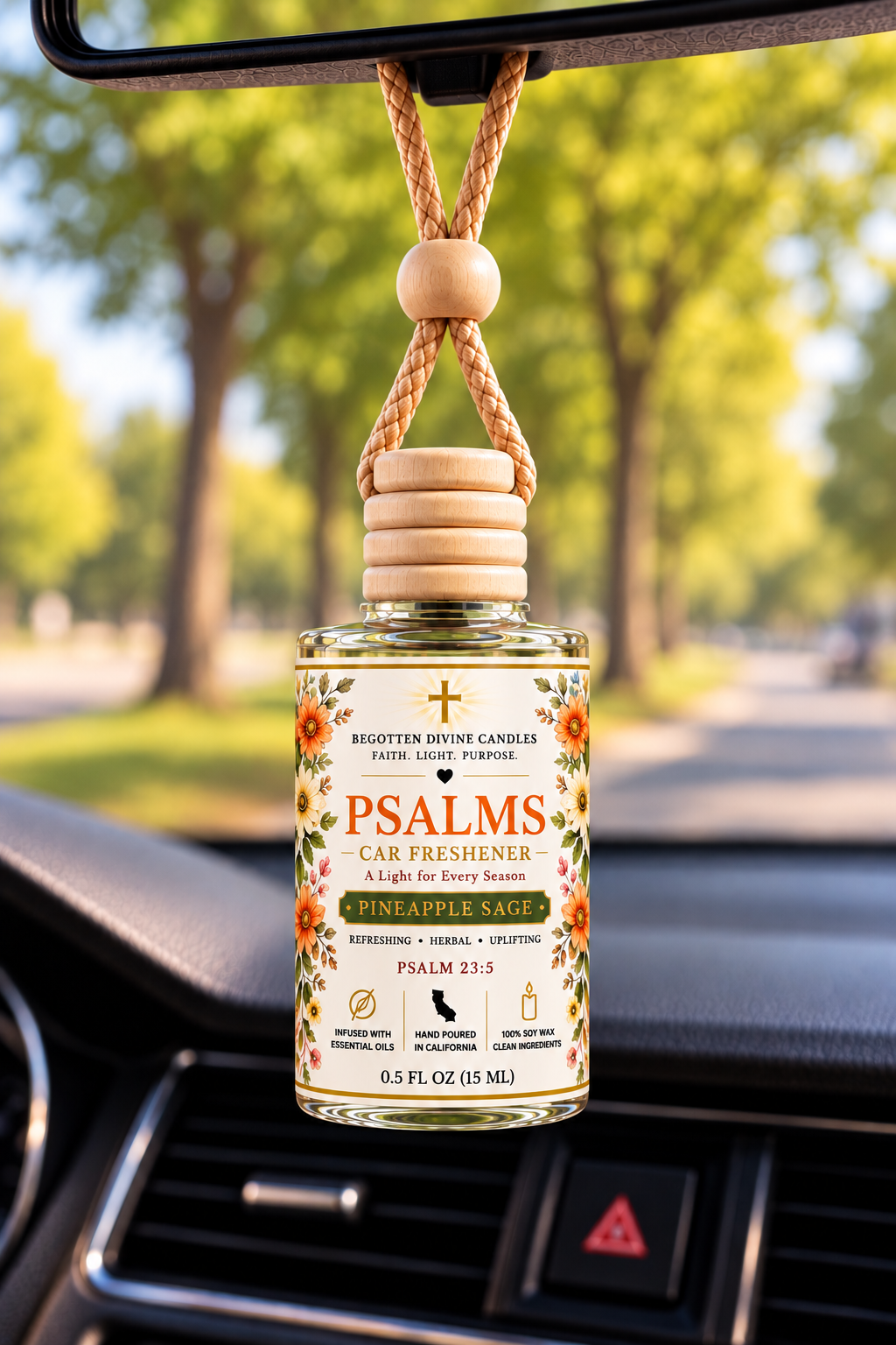 Faith Inspired Car Fresheners | 0.5 FL OZ