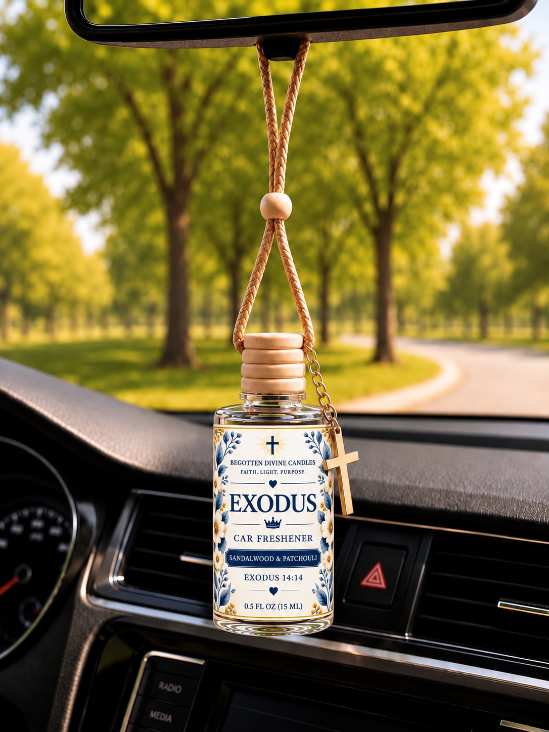 Faith Inspired Car Fresheners | 0.5 FL OZ