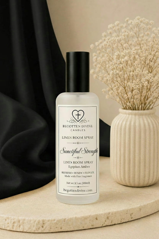 Sanctified Strength – Linen & Room Spray (Egyptian Amber) 3.5 oz (100 ml)