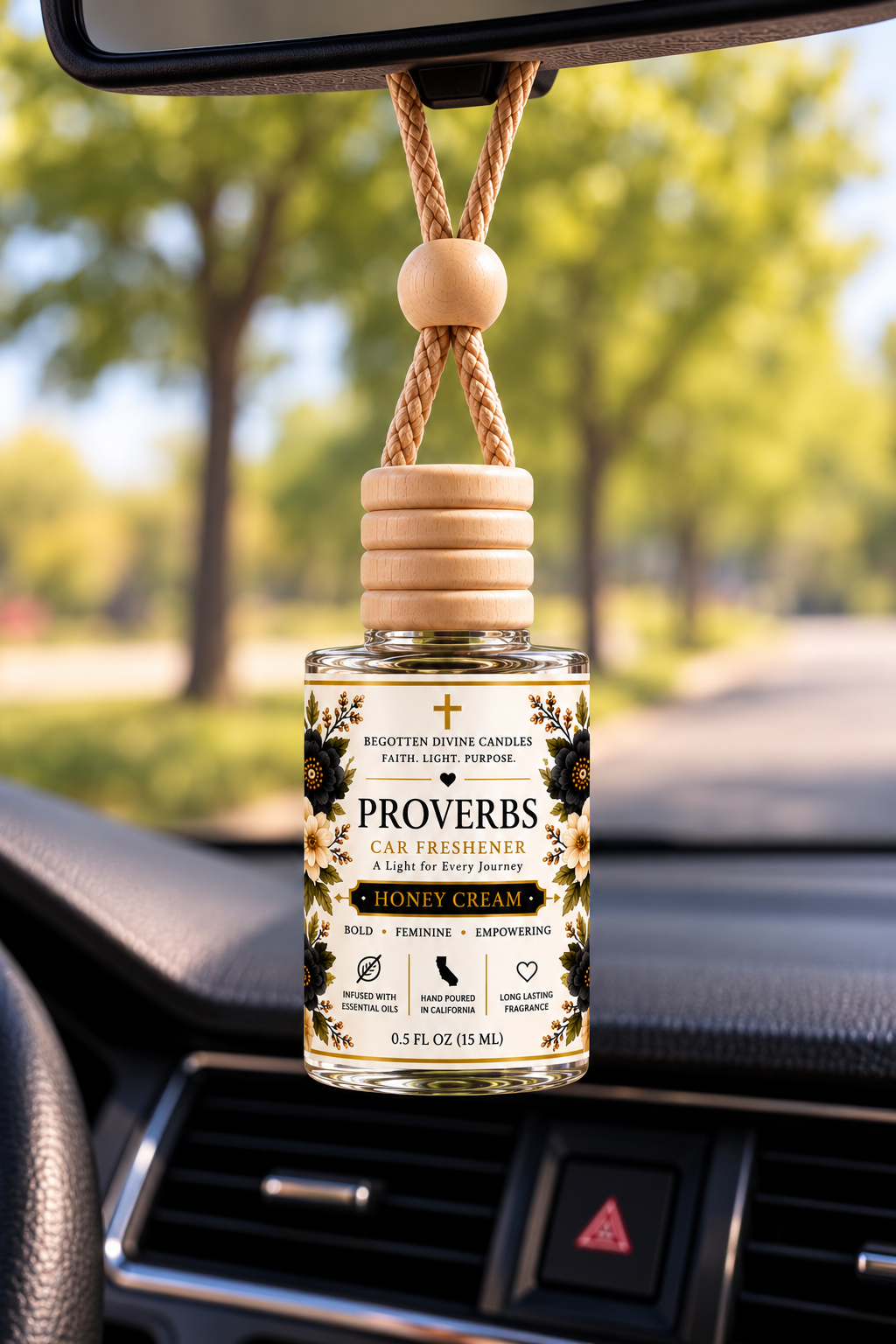 Faith Inspired Car Fresheners | 0.5 FL OZ